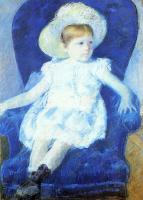 Cassatt, Mary - Elsie in a Blue Chair